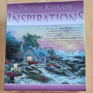 Ceco 300 Piece Thomas Kinkade "Cottage by the Sea" Puzzle (129)